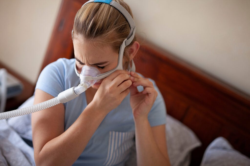 CPAP alternatives page explaining sleep apnea and oral appliance treatment options